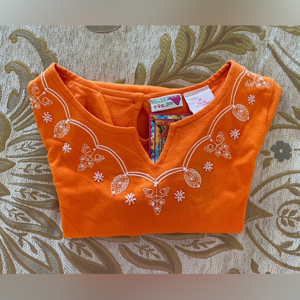 NWT MUDD Girl’s Embellished Long Sleeve Tee